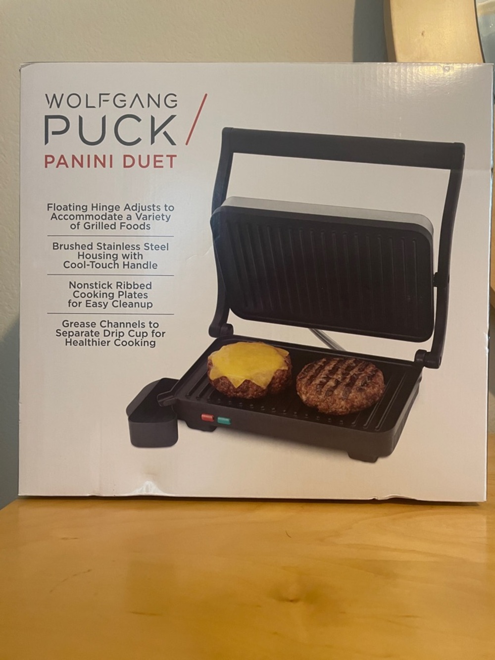 Panini Duet Electric Grill - Black